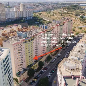 1-minute Walk To The Metro And 2 To The Supermarket Appartement